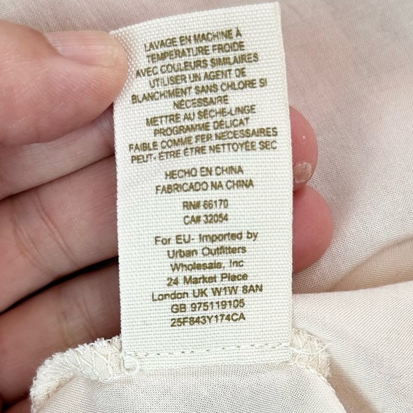 Free People Red Floral Lace Mesh Dress - Picture 11 of 14